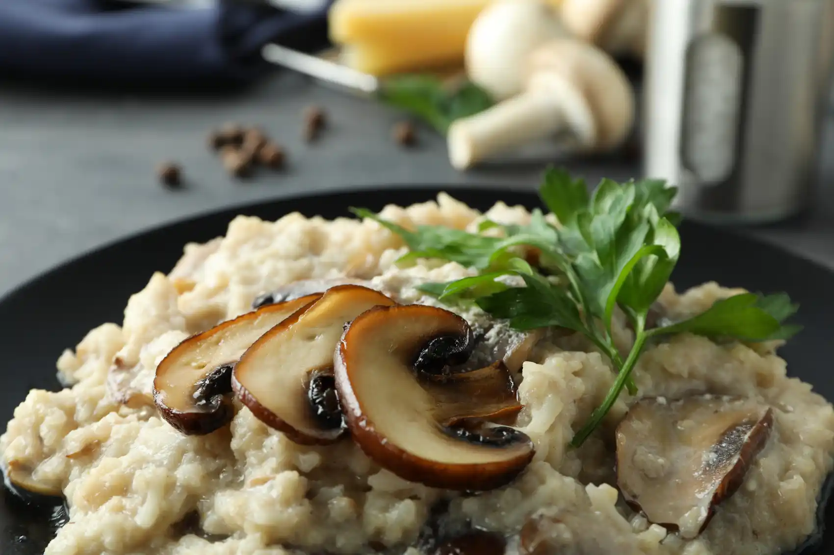 risotto aux champignons